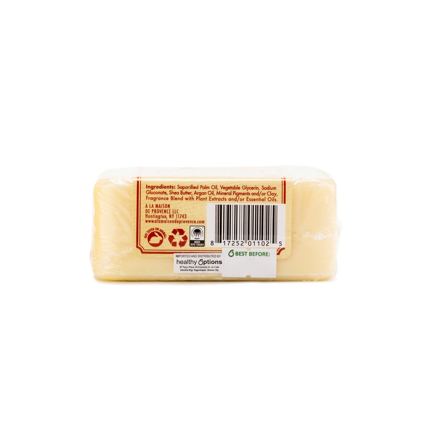 A La Maison Honey Apple Bar Soap 250g