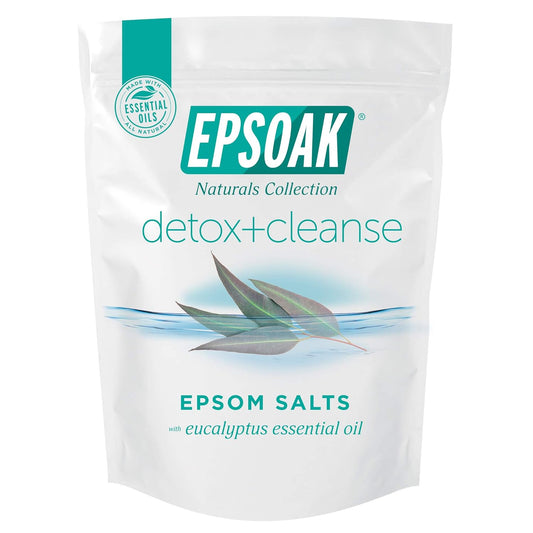 Epsoak Epsom Salt with Eucalyptus Essential Oil 907g