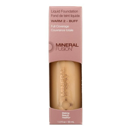 Mineral Fusion Liquid Foundation, Warm 2