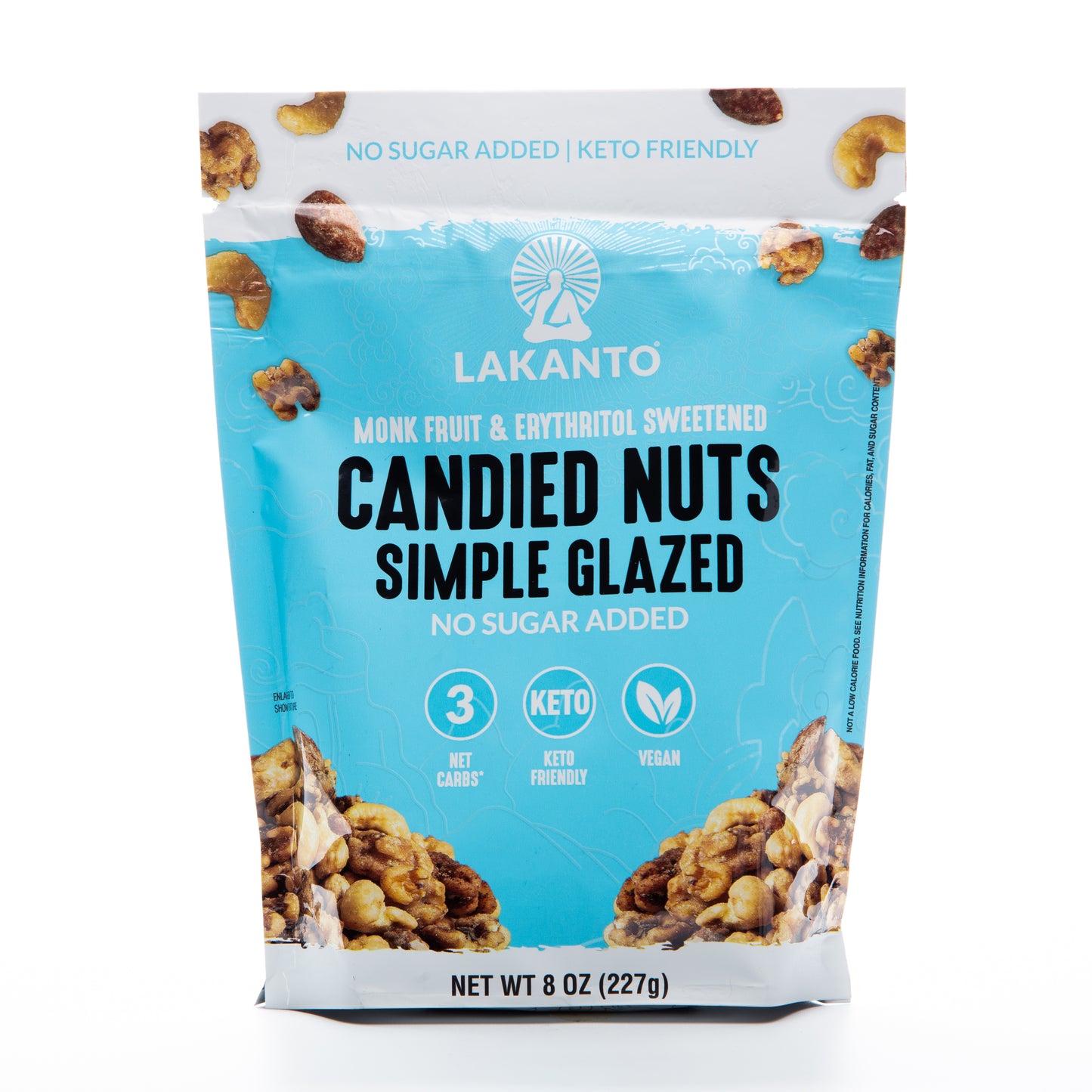 Lakanto Simple Glazed Candied Nuts 227g