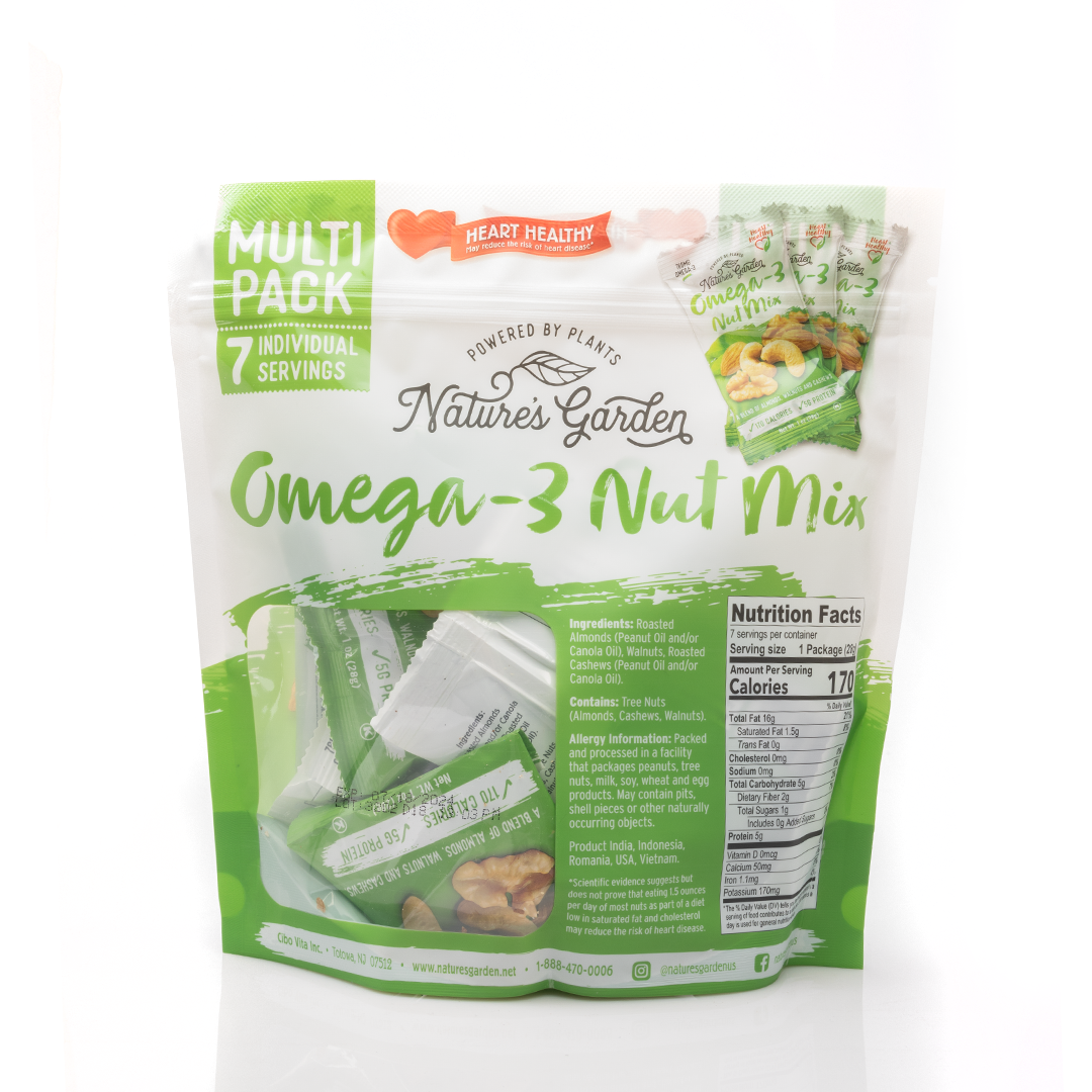 Nature's Garden Omega-3 Nut Mix 7 Bags (28g)