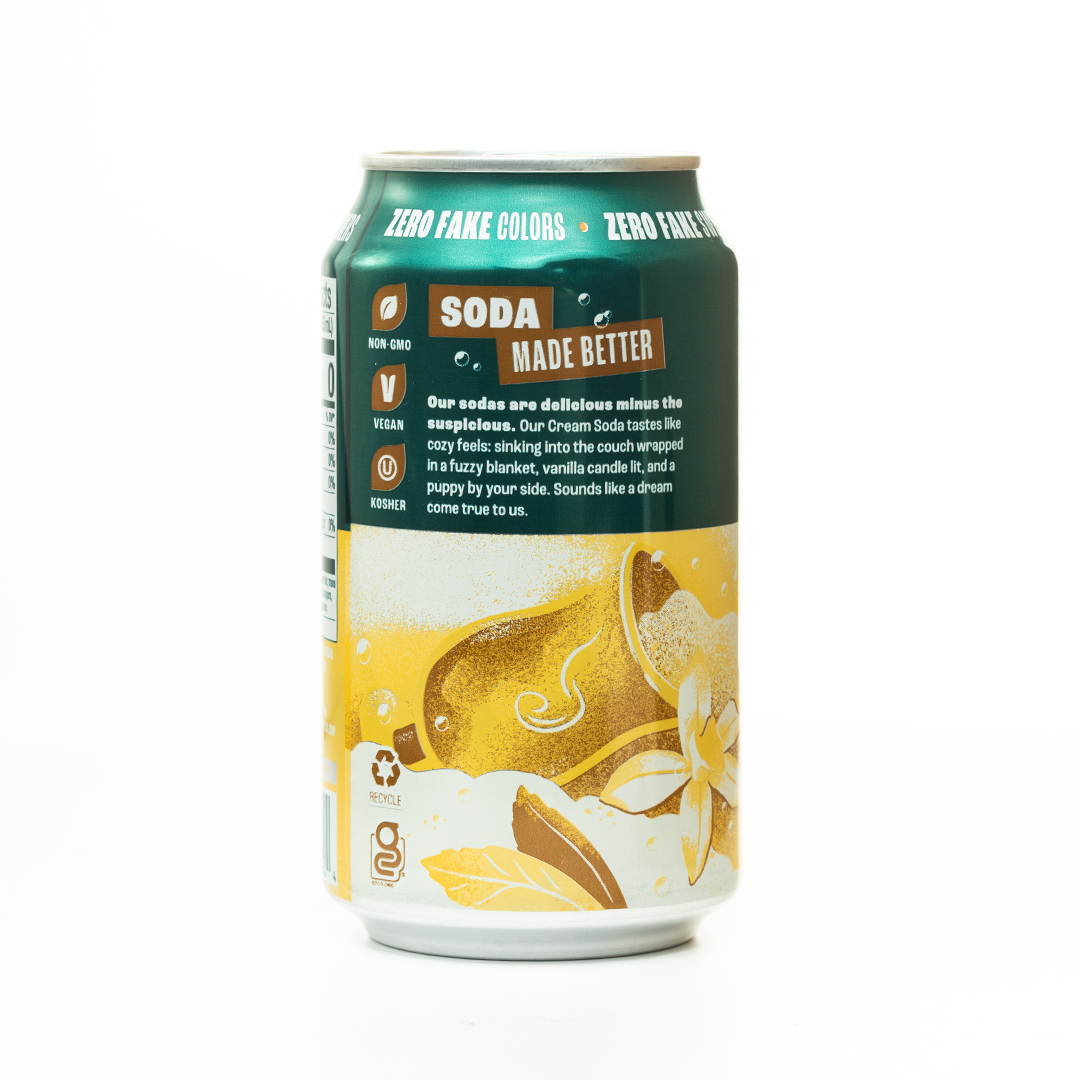 Zevia Cream Soda 355ml