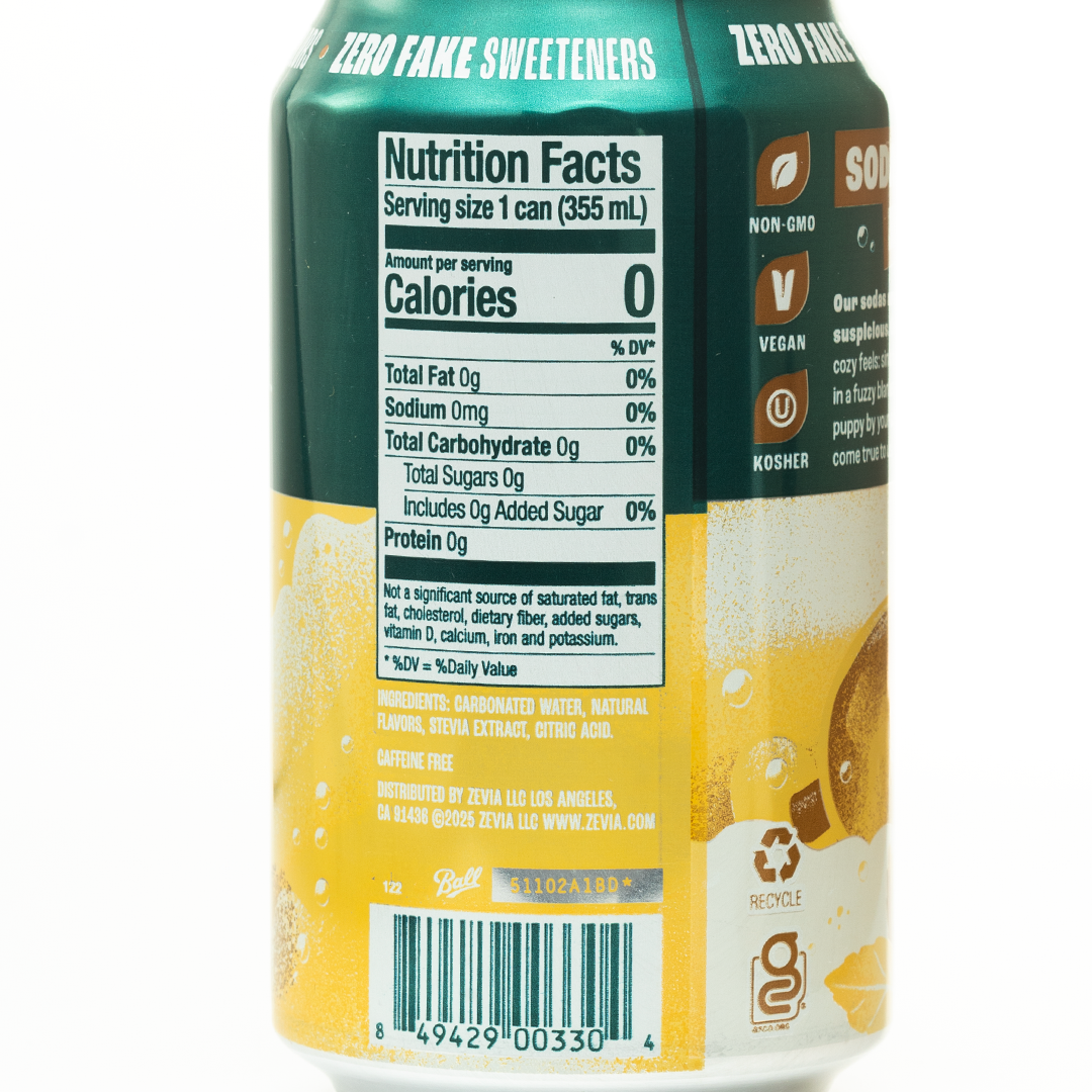 Zevia Cream Soda 355ml