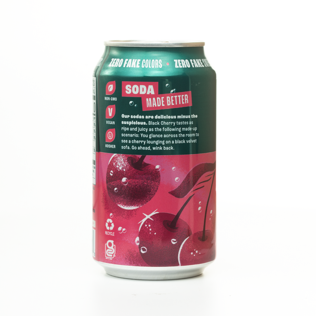 Zevia Black Cherry Soda 355ml