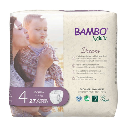 Bambo Nature Dream Diapers Size 4 7-14kg 27ct