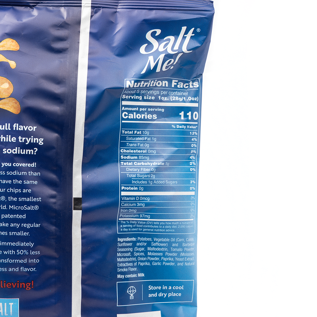 Salt Me! Barbecue Potato Chips 142g