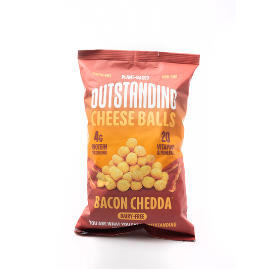 Outstanding Foods Bacon Chedda Cheese Balls 85g