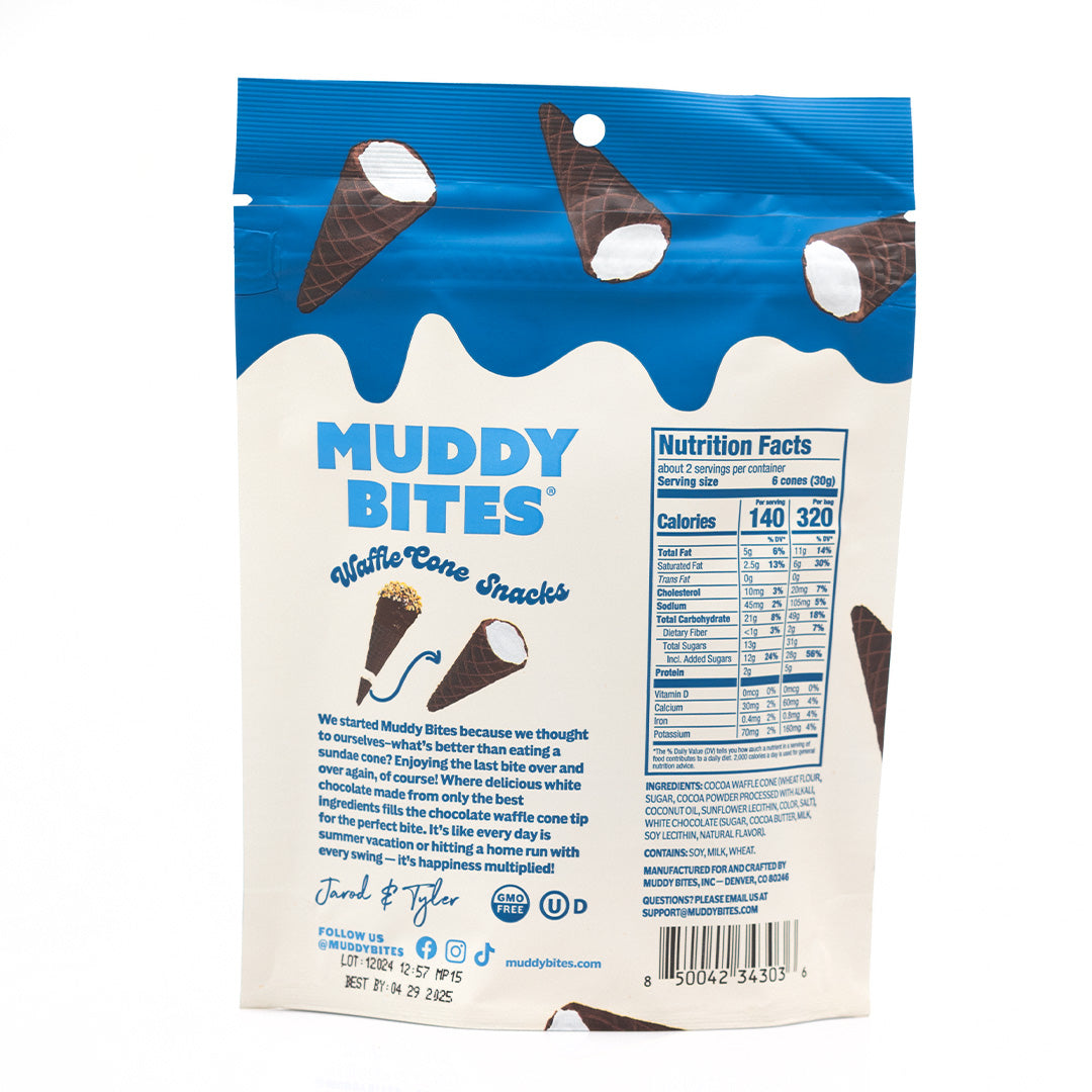 Muddy Bites Cookies and Cream 66g