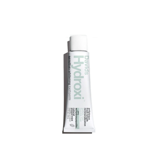 Davids Hydroxi Sensitive Whitening Peppermint Fluoride Free Toothpaste 50g