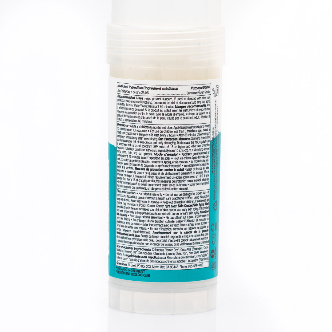 All Good Mineral Sport Sunscreen Butter Stick  SPF 50 78g