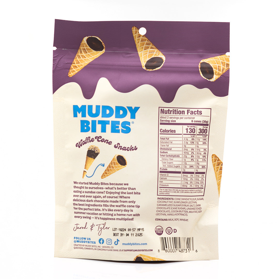 Muddy Bites Dark Chocolate 66g