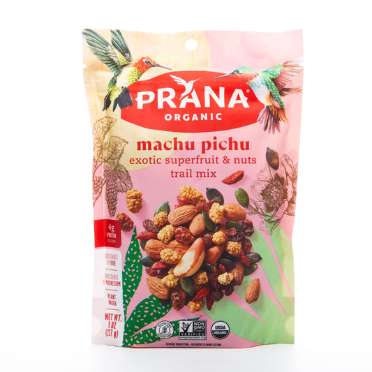 Prana Organic Machu Pichu Exotic Superfruit and Nuts Trail Mix 227g