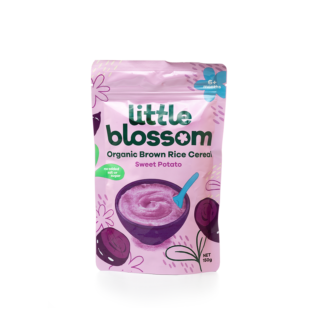 Little Blossom Organic Brown Rice Sweet Potato Cereal 150g