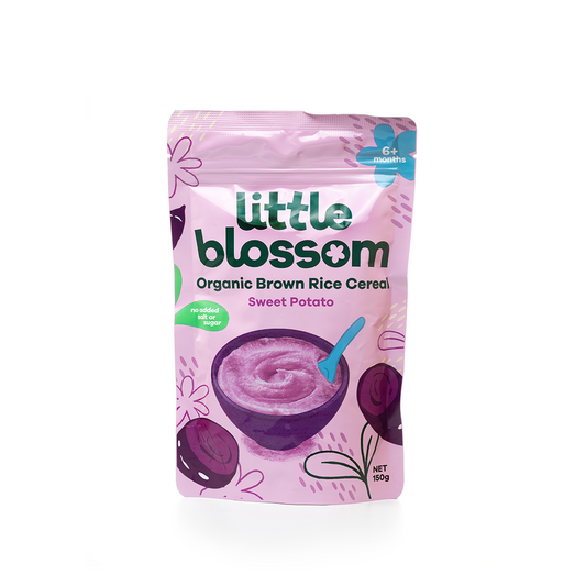 Little Blossom Organic Brown Rice Sweet Potato Cereal 150g