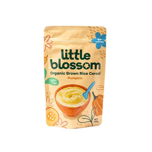 Little Blossom Organic Brown Rice Pumpkin Cereal 150g