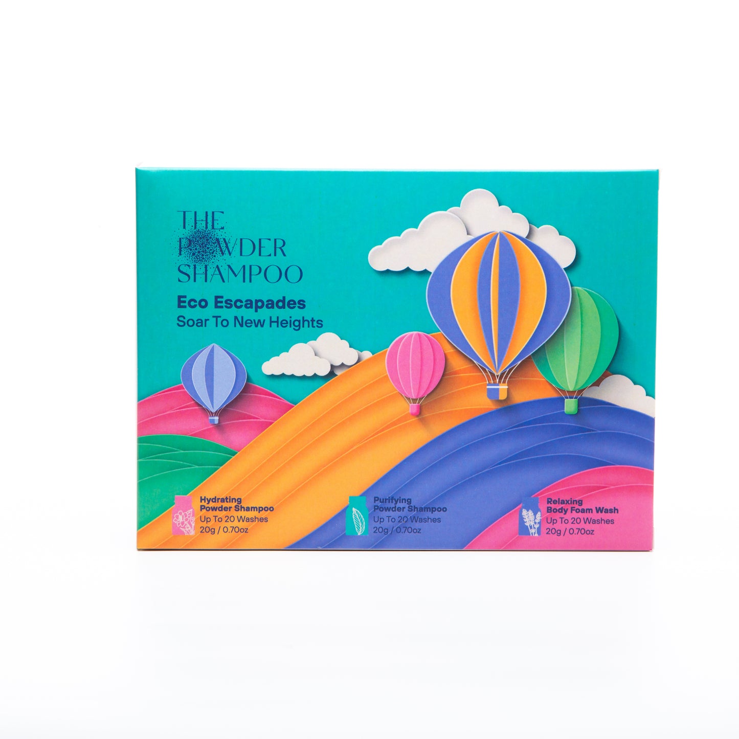 The Powder Shampoo Eco Escapades Soar to New Heights Set