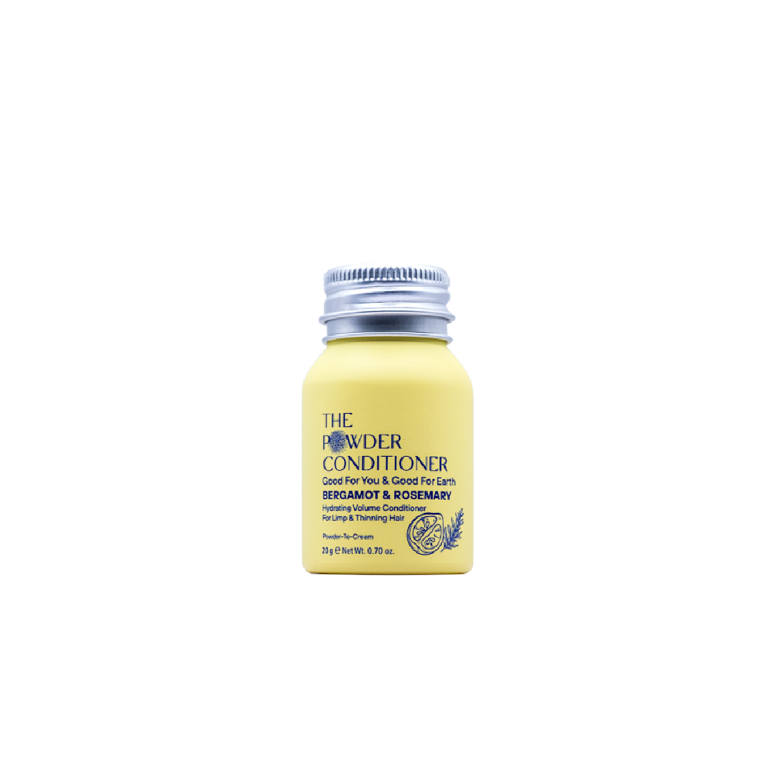 The Powder Conditioner Bergamot and Rosemary Hydrating for Fine Dry Thinning Hair 20g