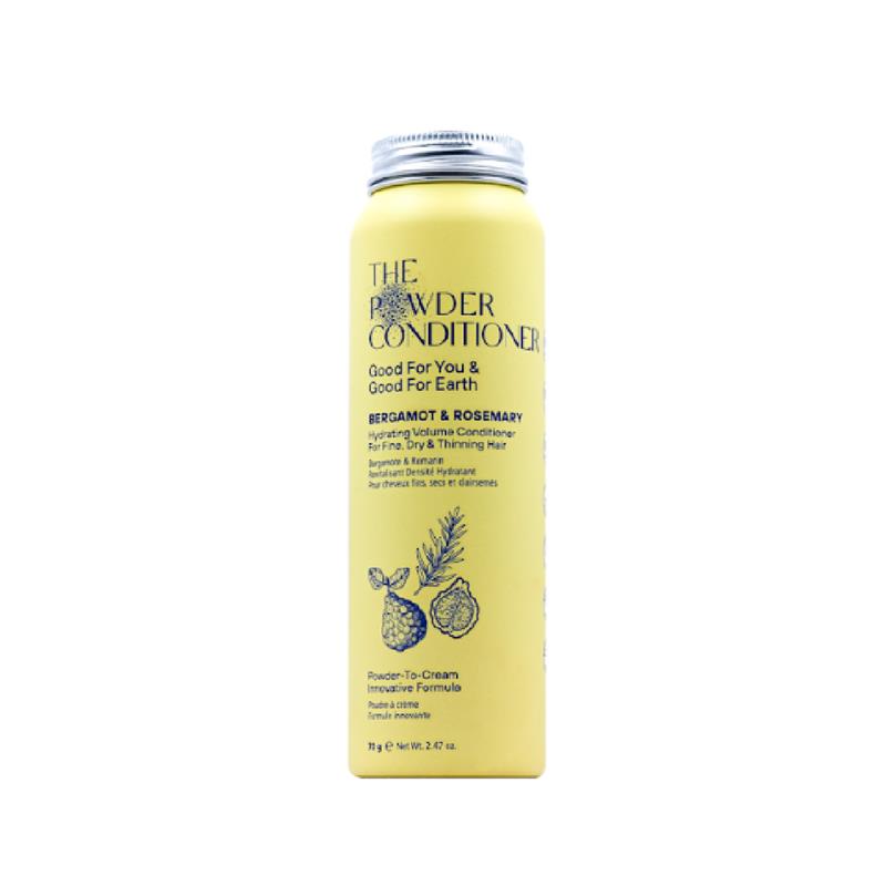 The Powder Conditioner Bergamot and Rosemary Hydrating for Fine Dry Thinning Hair 70g