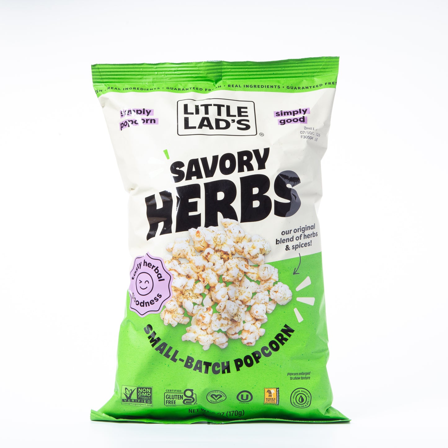 Little Lad's Savory Herbs Popcorn 170g