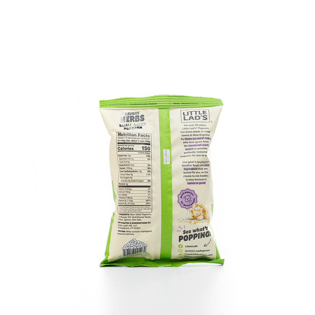 Little Lad's Savory Herbs Popcorn 42.5g
