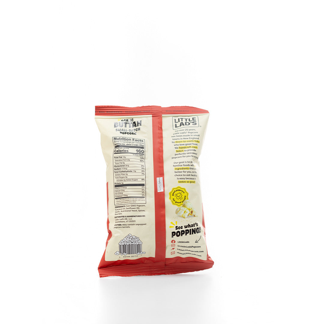 Little Lad's Garlic Buttah Popcorn 39.7g