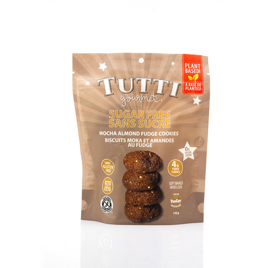 Tutti Gourmet Sugar Free Mocha Almond Fudge Cookies 142g