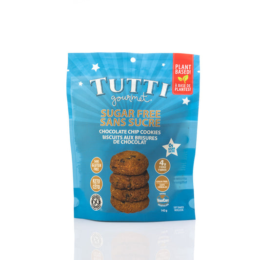 Tutti Gourmet Sugar Free Chocolate Chip Cookies 142g