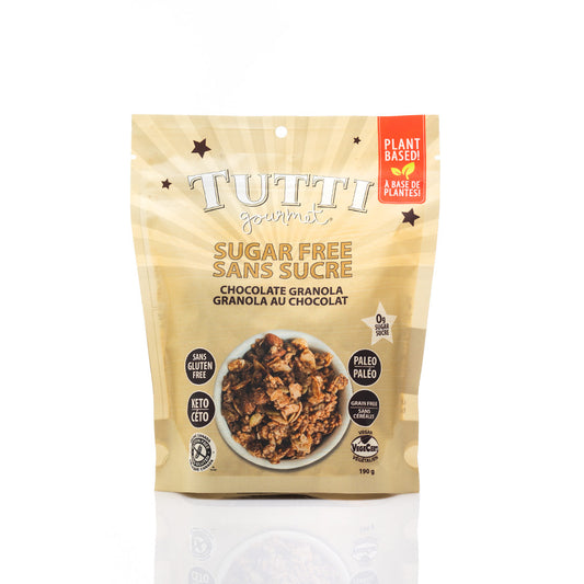 Tutti Gourmet Sugar Free Chocolate Granola 190g