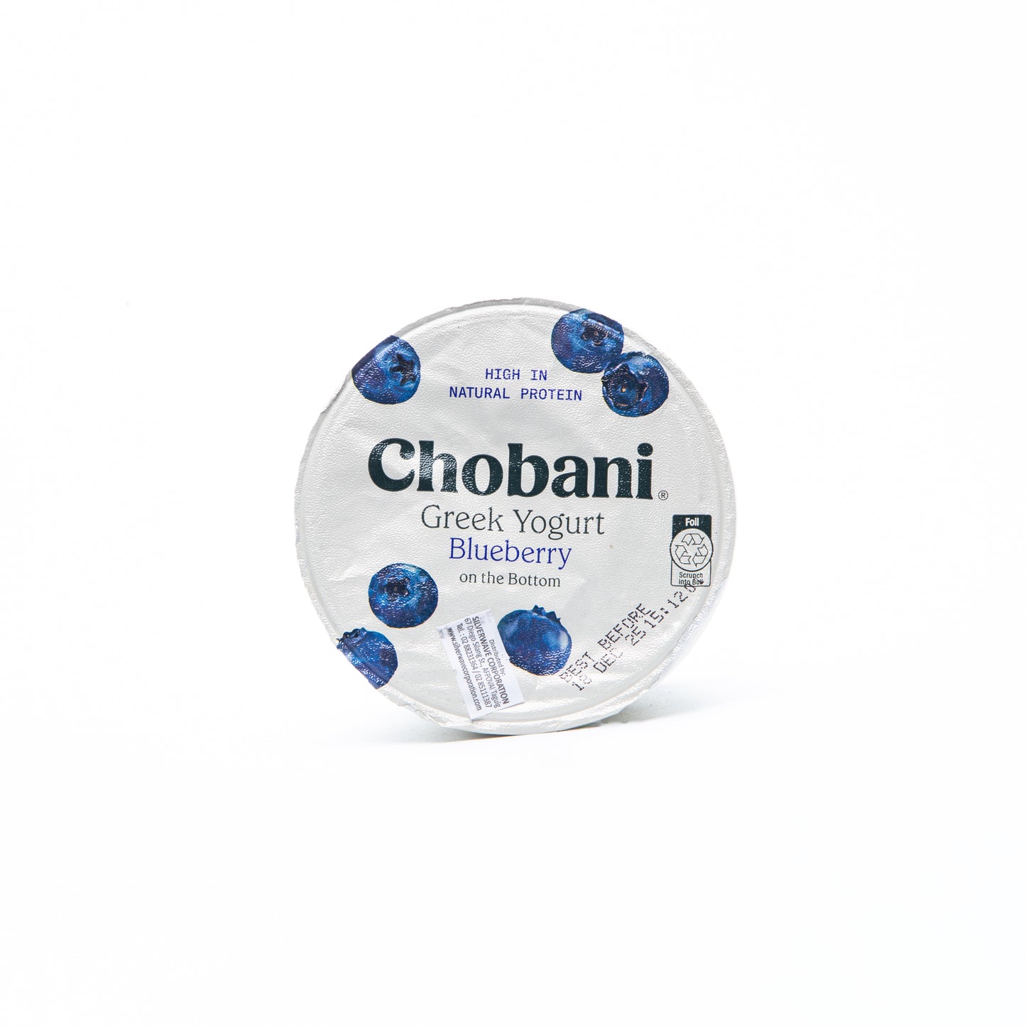 Chobani Blueberry on the Bottom Greek Yogurt 160g