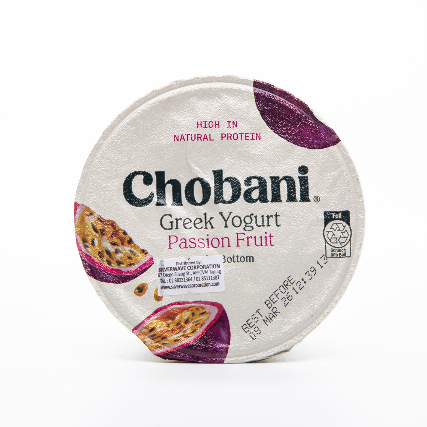 Chobani Passionfruit on the Bottom Greek Yogurt 160g