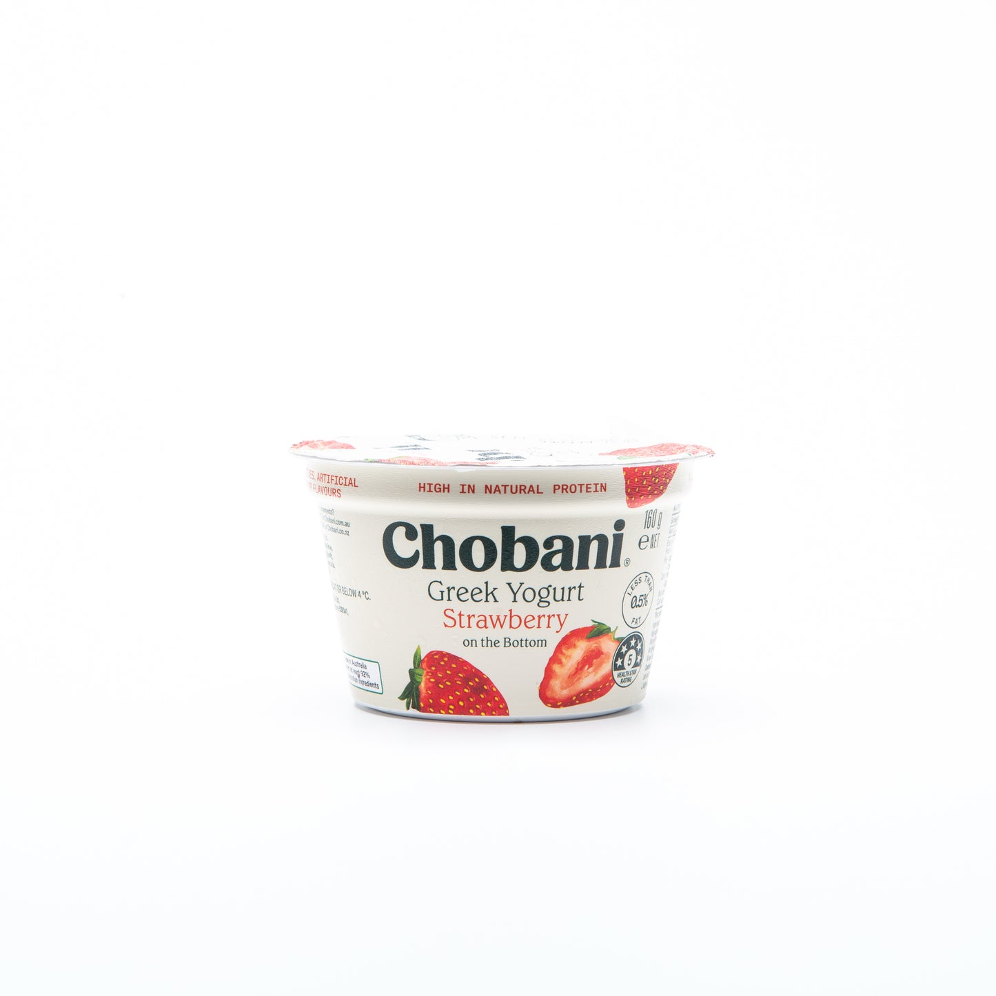 Chobani Strawberry on the Bottom Greek Yogurt 160g