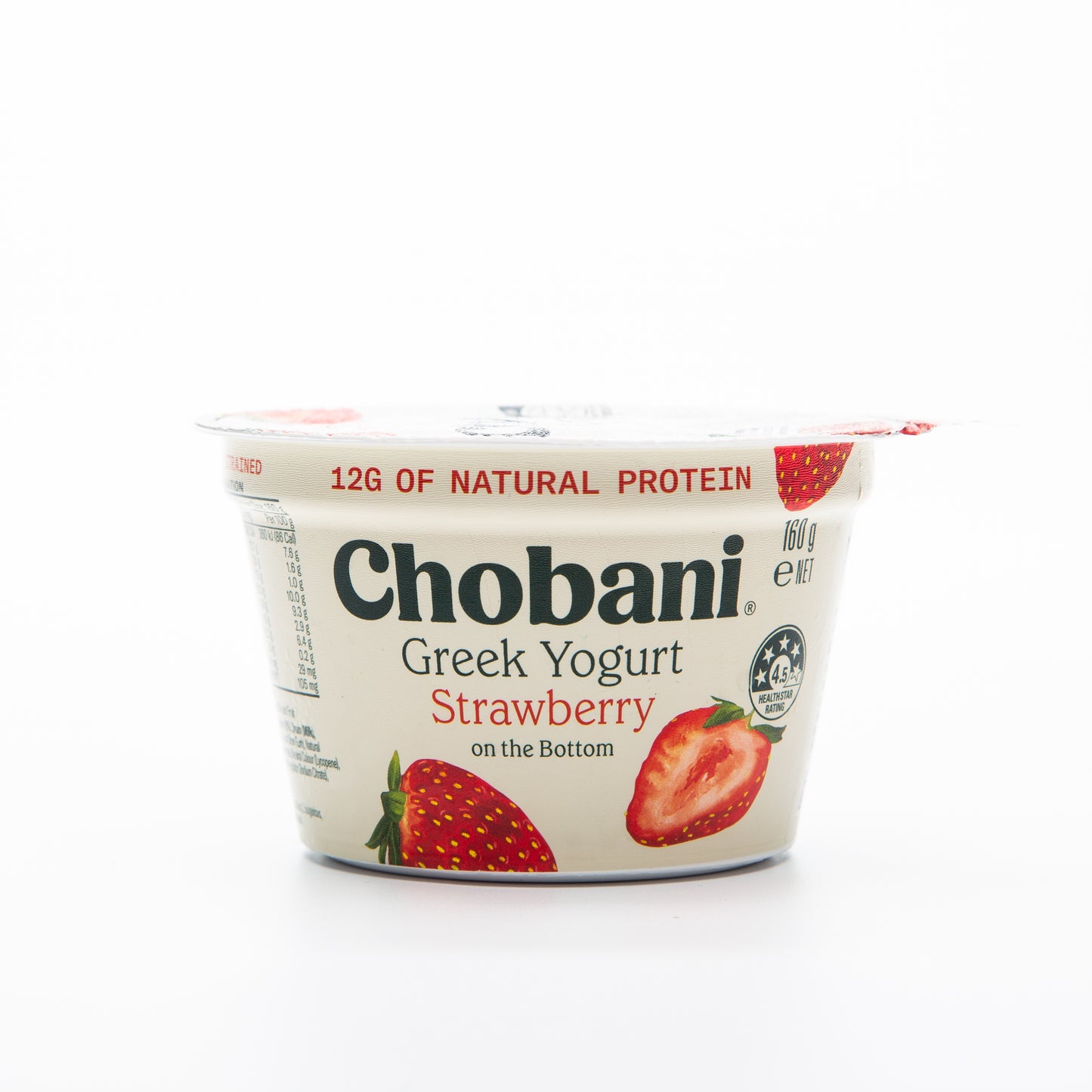 Chobani Strawberry on the Bottom Greek Yogurt 160g