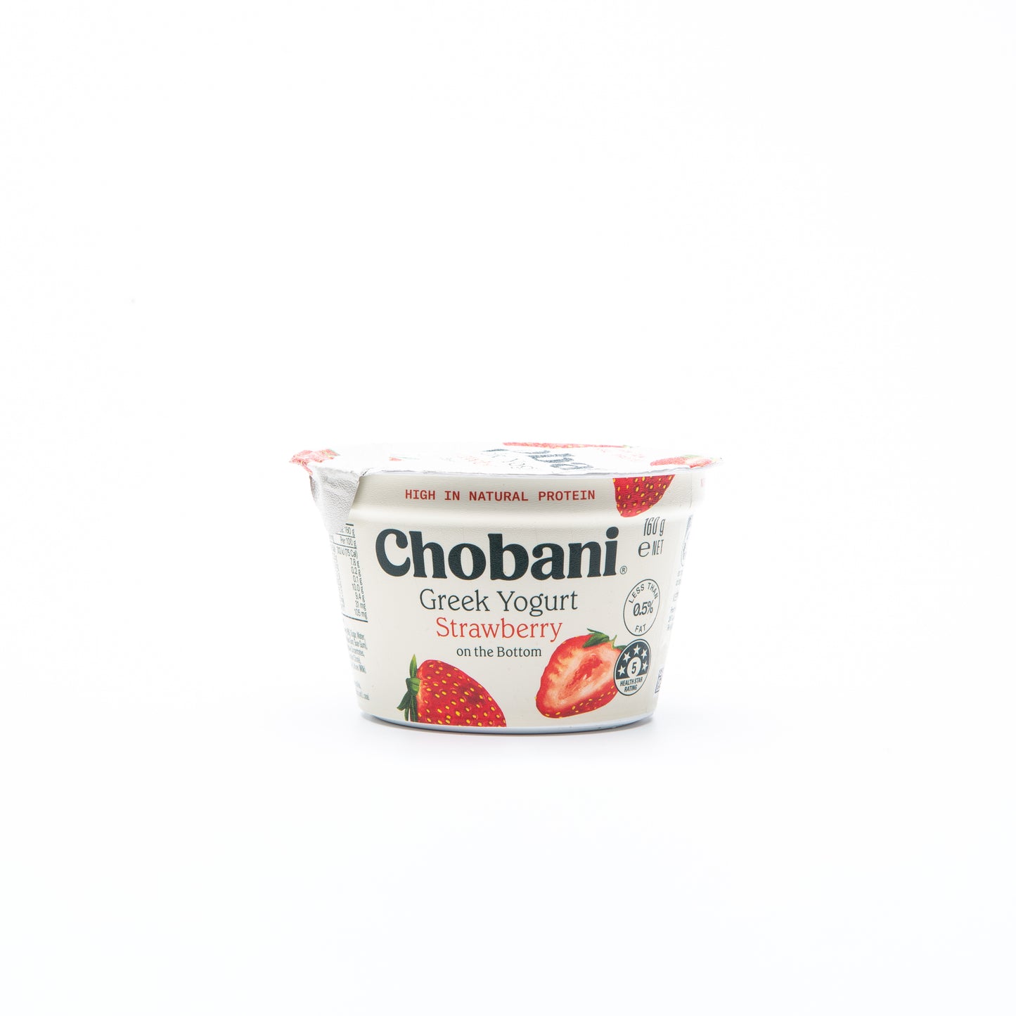 Chobani Strawberry on the Bottom Greek Yogurt 160g