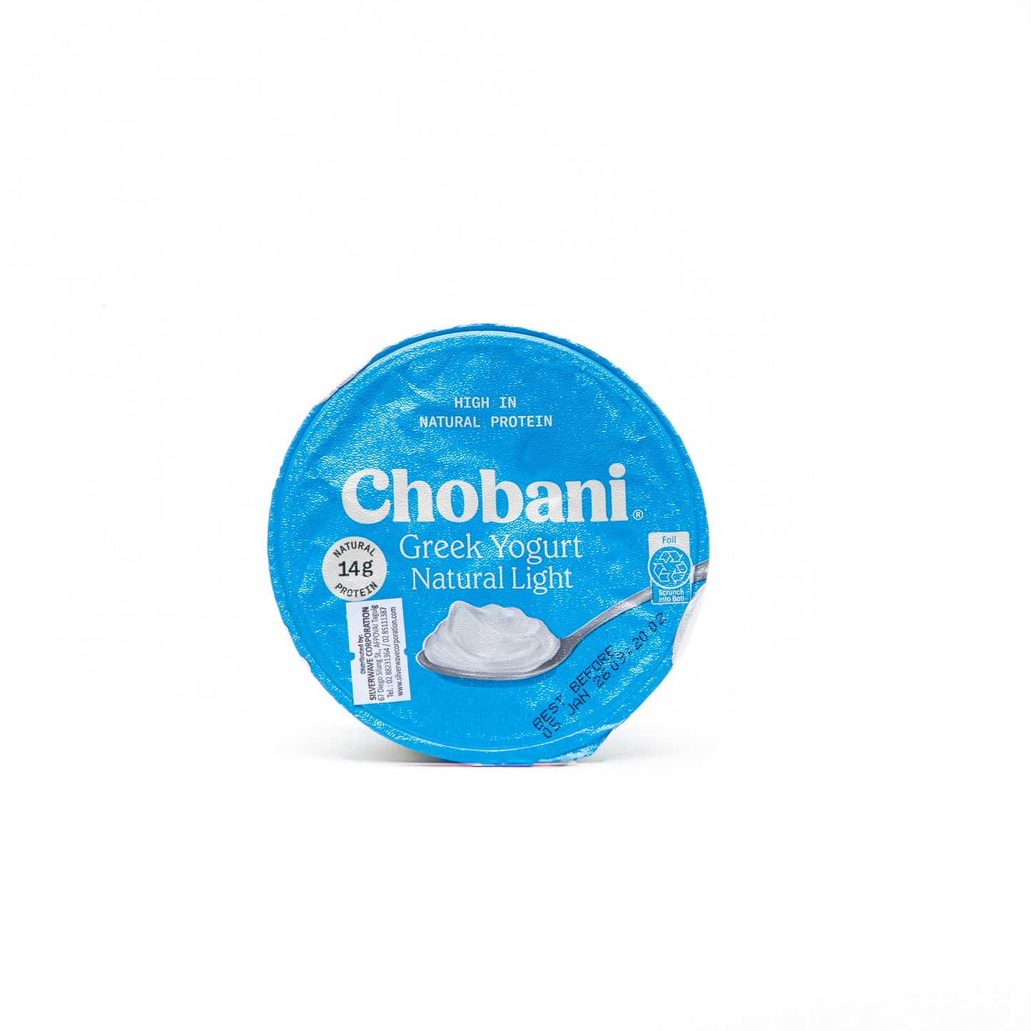 Chobani Natural Light Greek Yogurt 160g