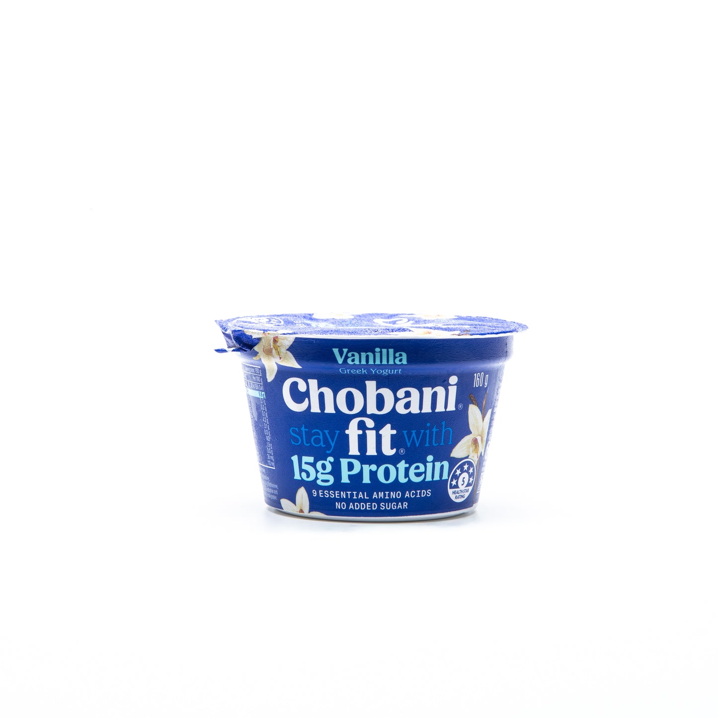 Chobani Vanilla Greek Yogurt Fit (15 g Protein) – 160 g