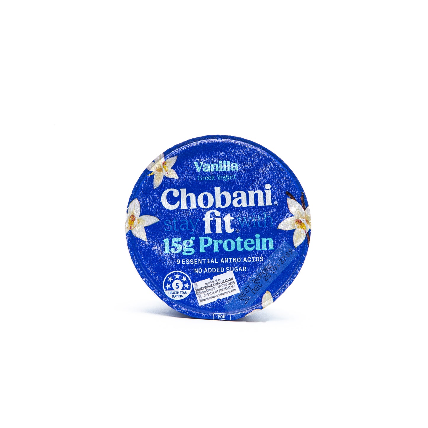 Chobani Vanilla Greek Yogurt Fit (15 g Protein) – 160 g