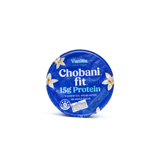 Chobani Vanilla Greek Yogurt Fit (15 g Protein) – 160 g