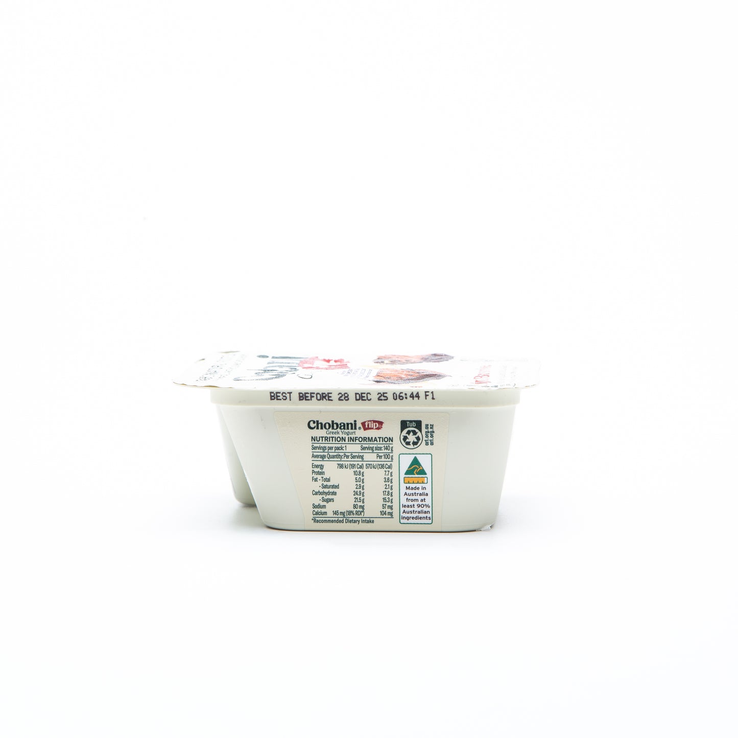 Chobani Triple Chocolate Brownie Greek Yogurt Flip 140g