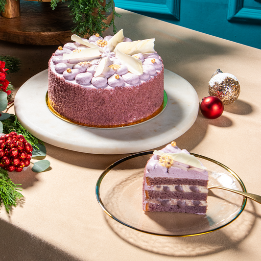 Gluten-Free Ube Halaya Cake
