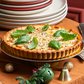 Roasted Tomato and Onion Quiche