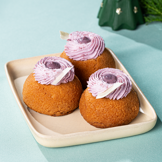 Gluten-Free Ube Cream Puff 3s