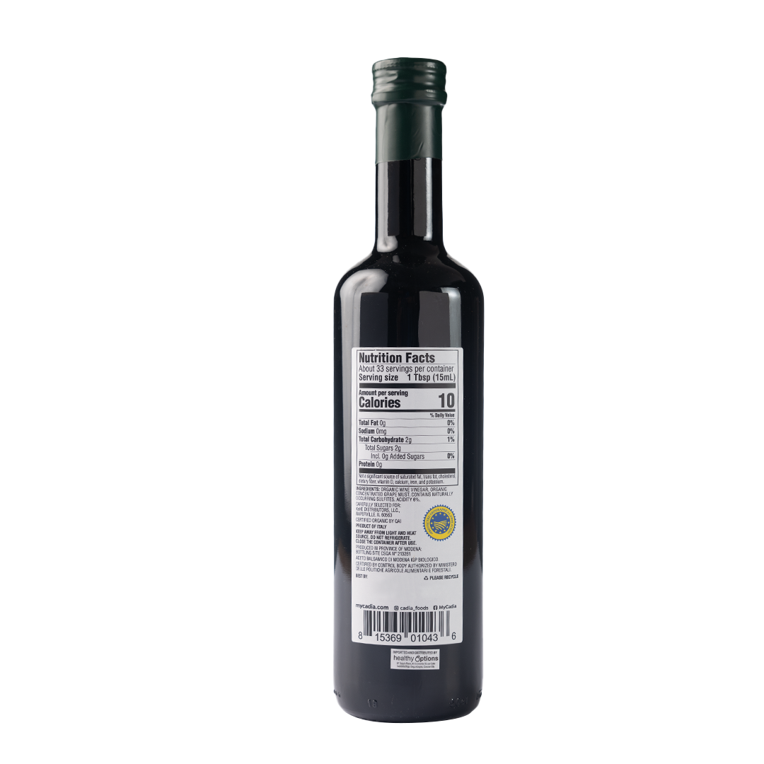 Cadia Organic Balsamic Vinegar of Modena 500ml