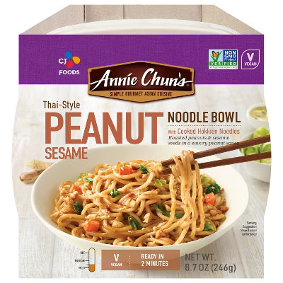 Annie Chun's Thai-Style Peanut Sesame Noodle Bowl 246g
