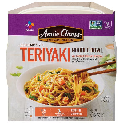 Annie Chun's Japanese-Style Teriyaki Noodle Bowl 221g