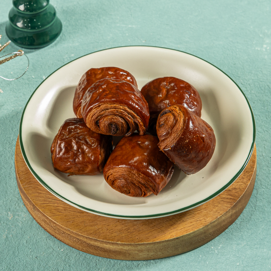 Mini Double Chocolate Croissant - 6 pcs
