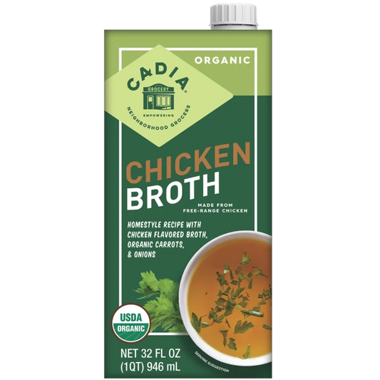 Cadia Organic Free-Range Chicken Broth 907g