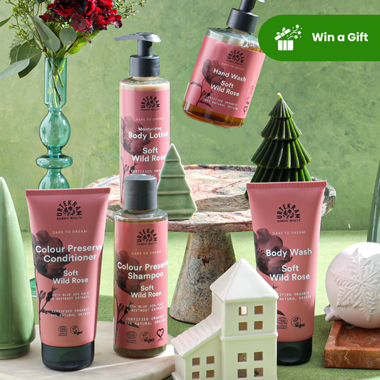 Luxury Bath Essentials Hamper - Soft Wild Rose