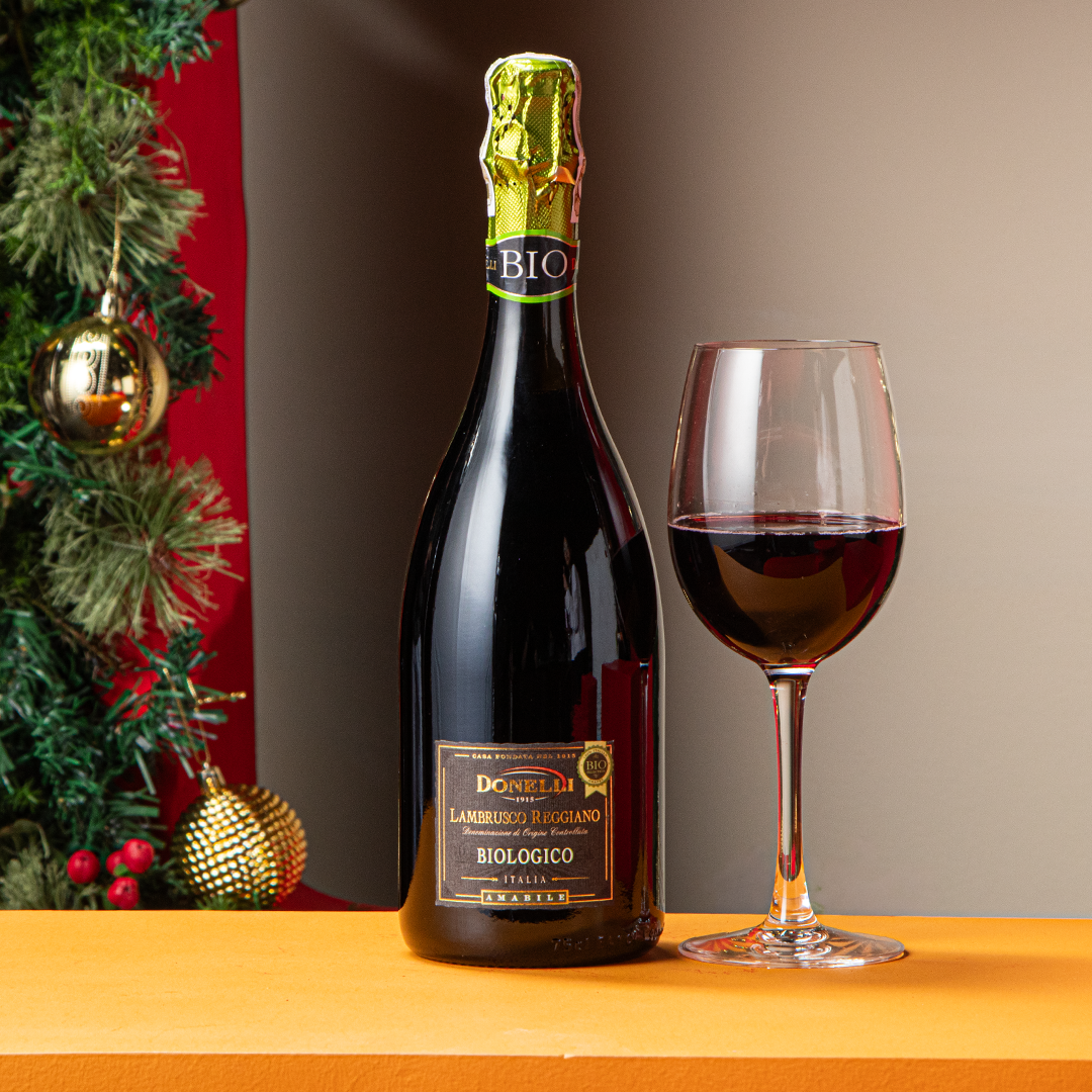 Donelli Lambrusco Grasparossa di Castelvetro Brut D.O.C. 750mL