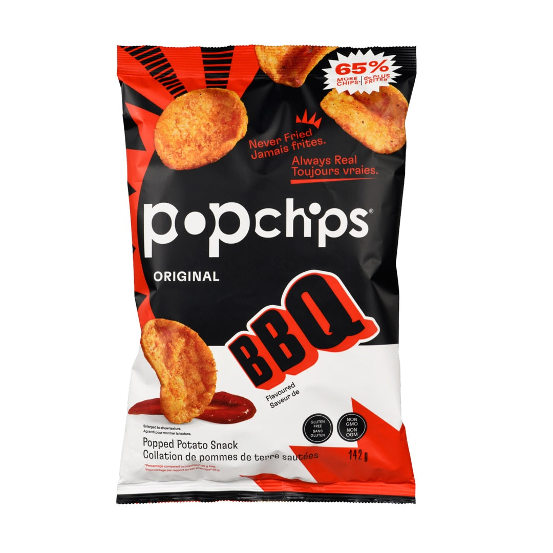 Popchips Potato Barbeque 142g – Healthy Options