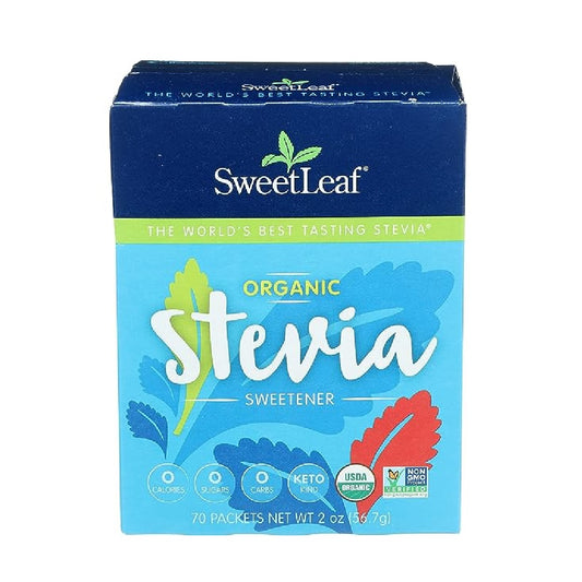 Sweetleaf Organic Stevia Sweetener 35 Packets